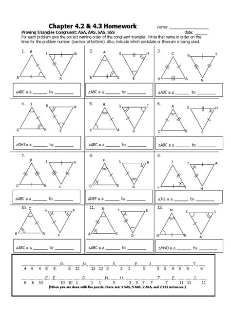 draw another point on the second line that is the same distance as g, but is on the opposite side of the first line. . Unit 2 triangle congruence worksheet answers geometry support